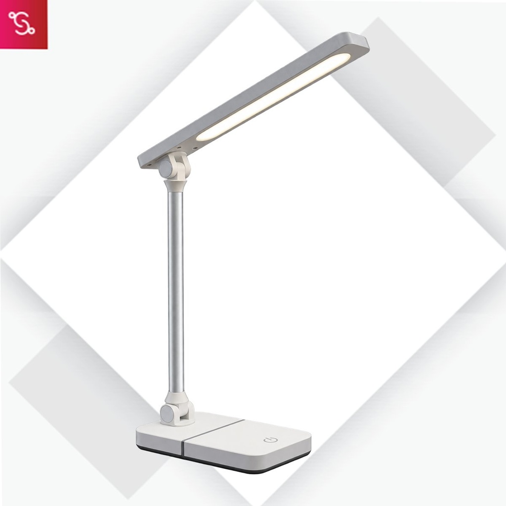 [SANM-E398] Metalix: Rechargeable Sleek metal neck LED lamp & Phone stand