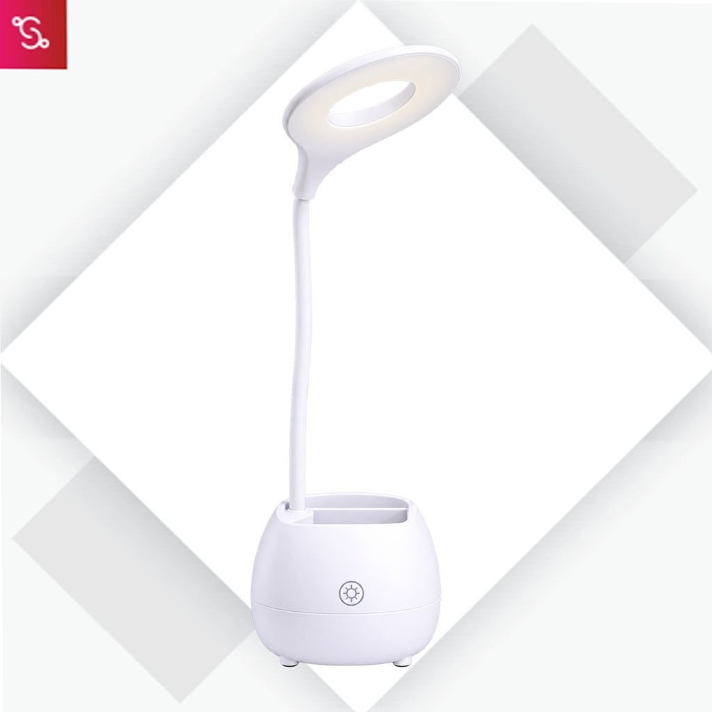 [SANM-E404] PenZen Trio: Rechargeable LED lamp with Pen stand tumbler and Phone stand