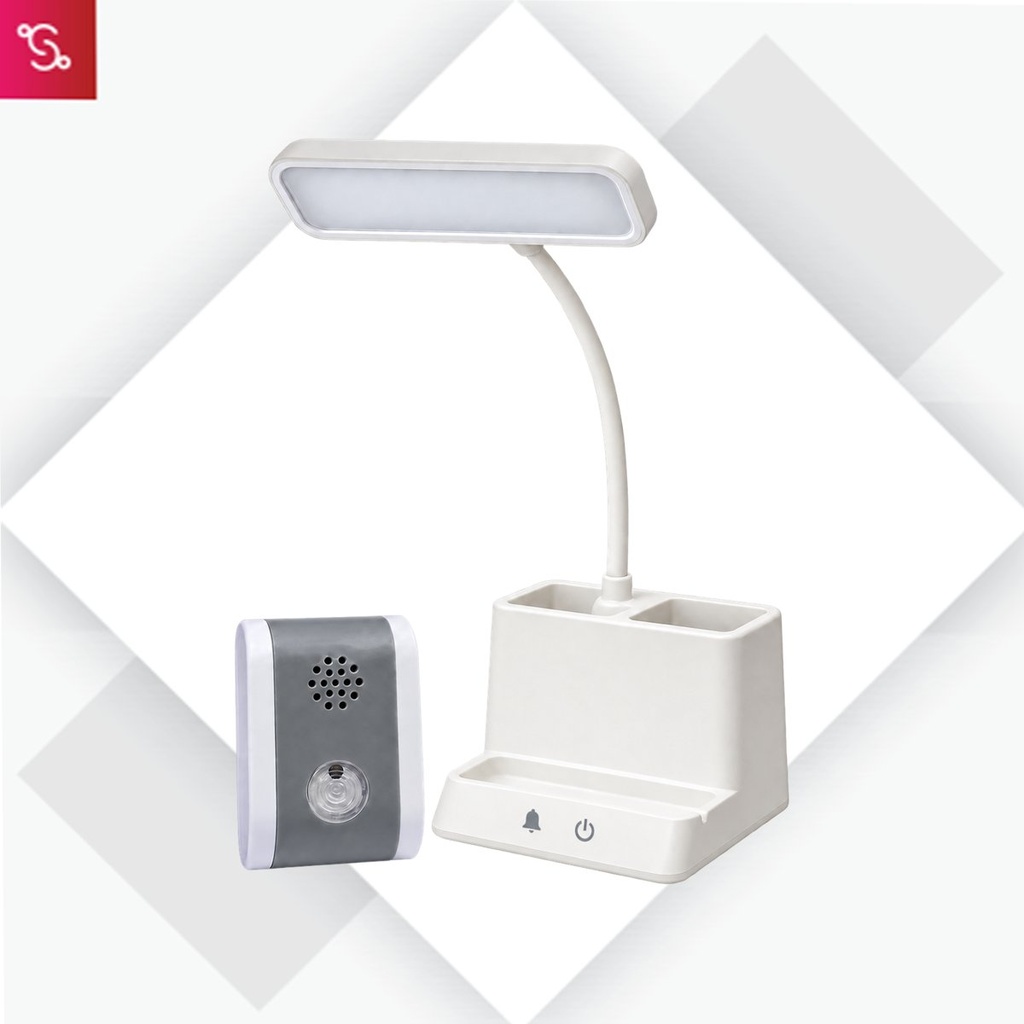 [SANM-E422] Podium Ring XL: Rechargeable LED lamp with Wireless Bell Function
