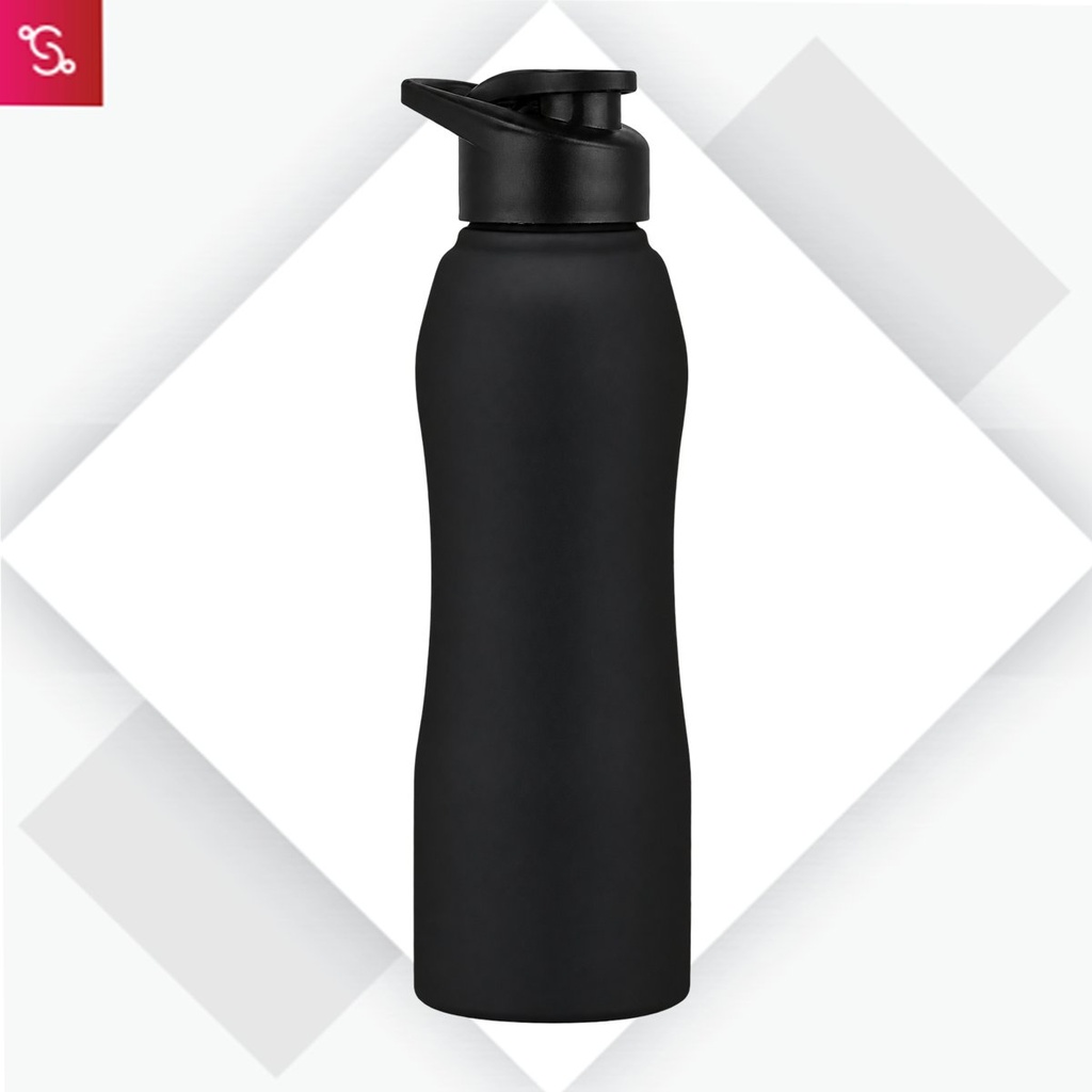 [SANM-H231] Curvy steel single wall bottle Colored