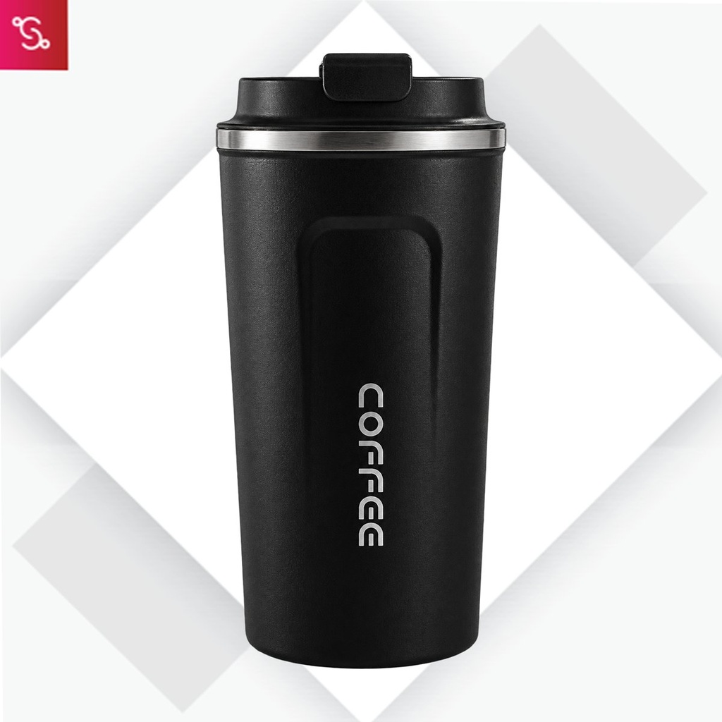 [SANM-H278] Cafe Mate Pro: Stainless Steel Vacuum coffee mug with Temperature Display