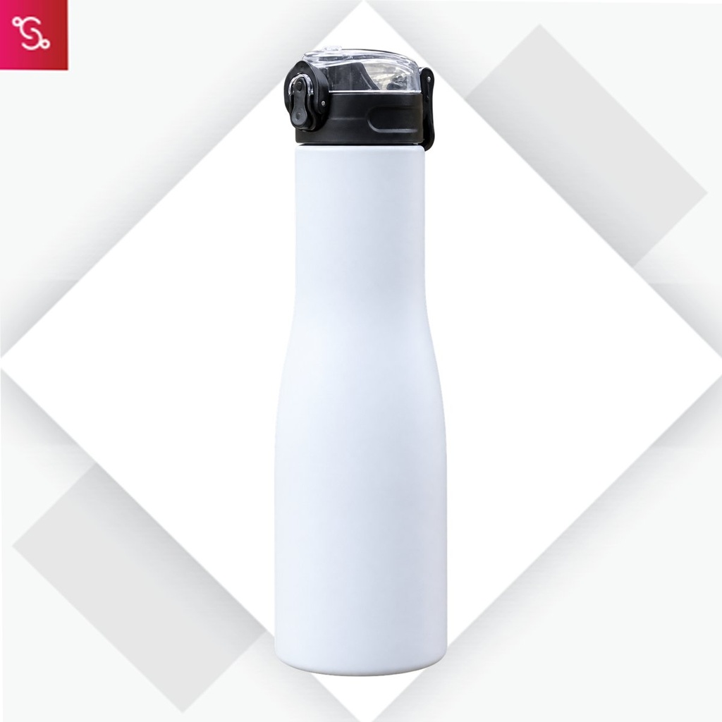 [SANM-H282a] Flora Steel single wall bottle Colored with Flip top Cap