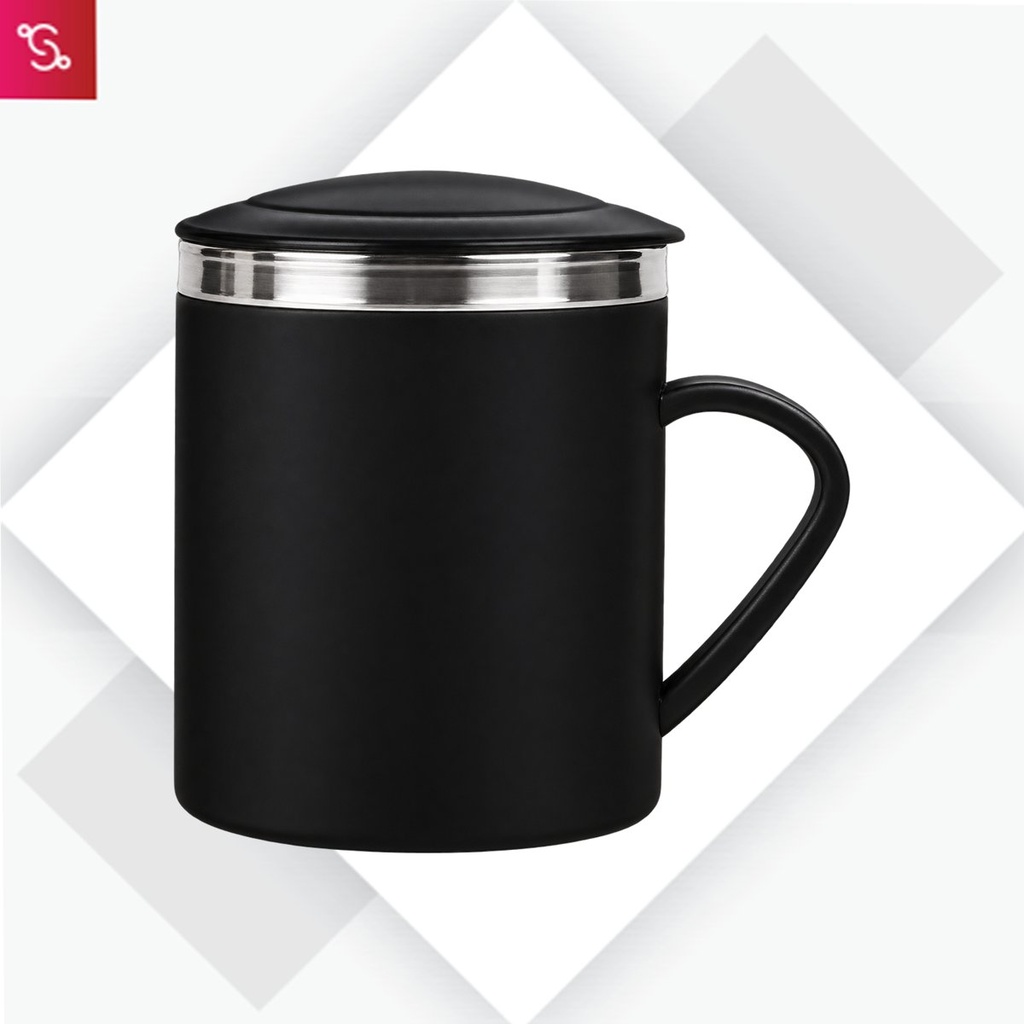 [SANM-H312] CurveSip Mini Steel mug with Convex Lid