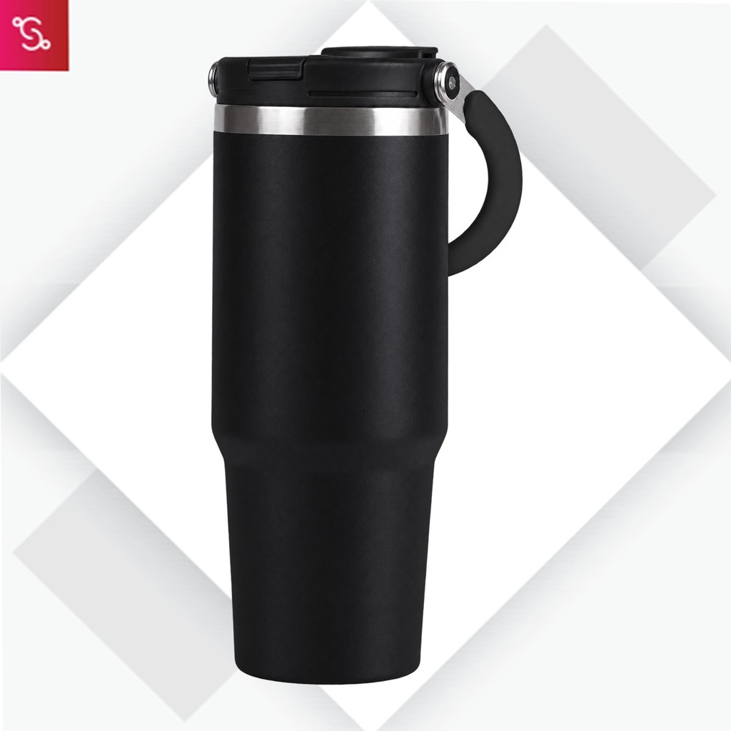 [SANM-H330] MaxSip: Car and Desktop Vacuumized Mug with Double action Lid
