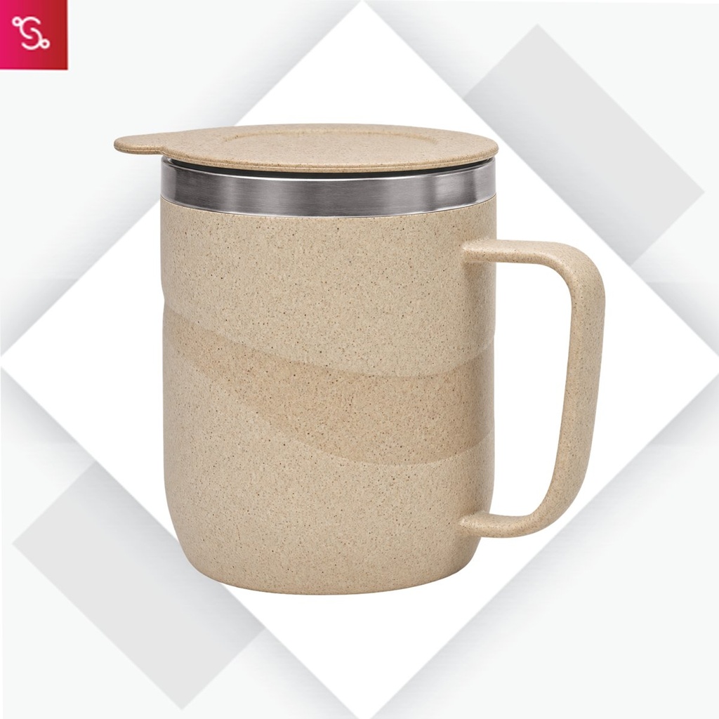[SANM-H336] EcoWave Mini: Stainless Steel Double wall Coffee mug