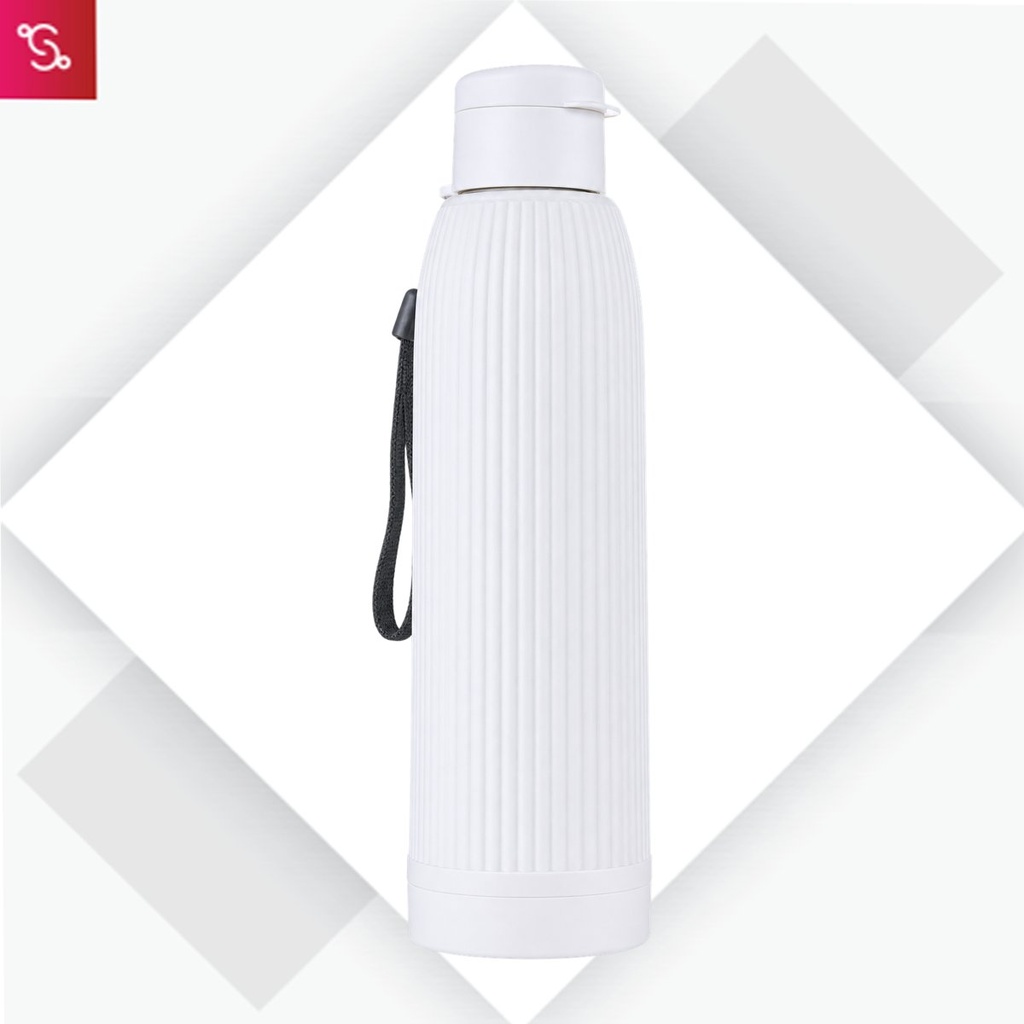 Ribd : Insulated Steel Bottle with flip top lid