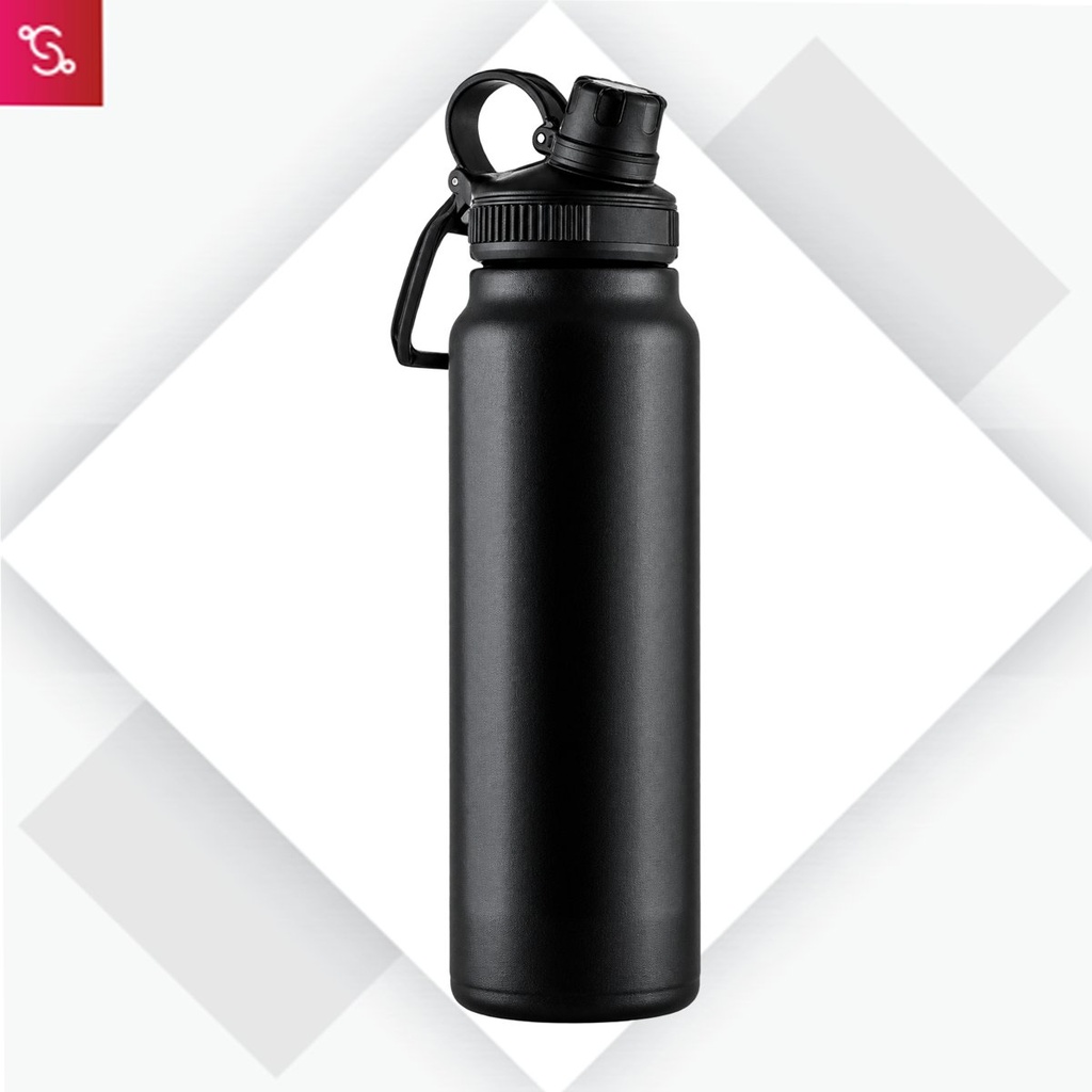 HeatVault Zod: Vacuum flask with Sipper function & Carry handle